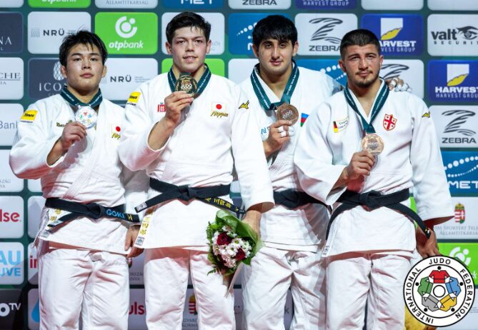 Лука Майсурадзе и Эльджан Гаджиев призеры чемпионата мира по дзюдо 2025. Результаты 5-го дня турнира