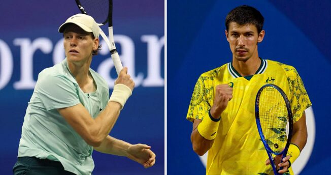 Янник Синнер — Алексей Попырин, ОНЛАЙН трансляция US Open 2025, где смотреть