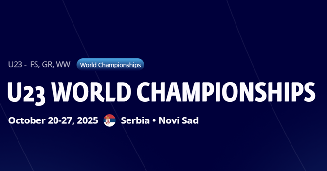 Чемпионат мира по спортивной борьбе 2025 среди молодежи. Расписание, программа турнира в Нови-Сад.
